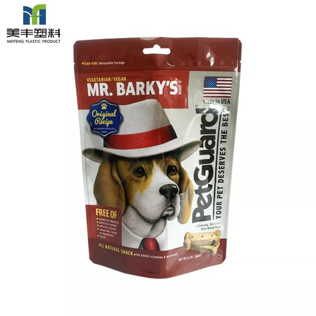 Стоячий Зип-пакет Для Лакомств Домашних Животных