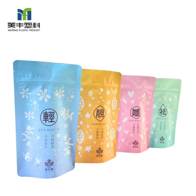 Упаковка Пакет для Чая с зип-локом Цифровая Печать маленький заказ подходит