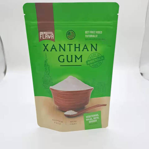 Пакет-стойка для порошков и сыпучих продуктов | Упаковка для муки, чая матча, зерновых и смесей