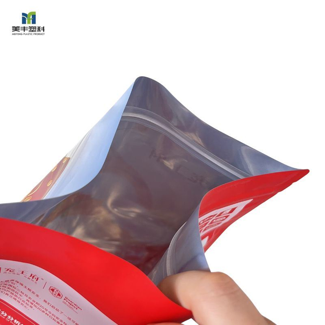 Фольгированный Восьмигранный Пакет Для Сухого Корма (пищевая Упаковка С Зип-замком)