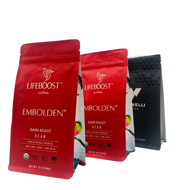 Упаковка Для Кофе С Анти-влажной Защитой И Специальной Застёжкой Для Комфортного Использования